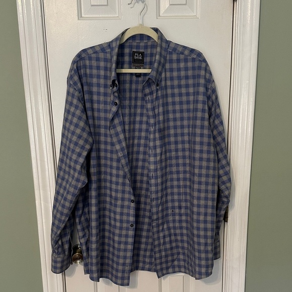 Jos. A. Bank Other - Jos. A. Bank Blue and White Plaid Shirt